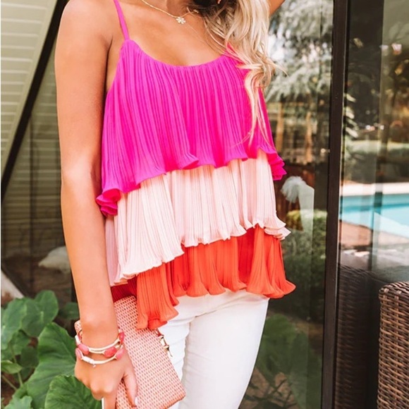 Entro Ruffled Top - Picture 1 of 5